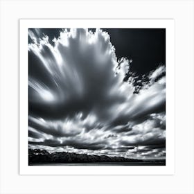 Cloudy Sky 21 Art Print