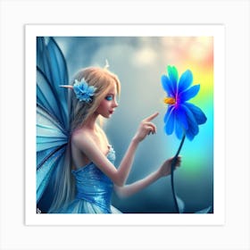 Fairy Flower Art Print