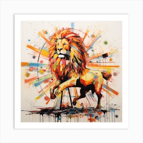 Lion King 1 Art Print