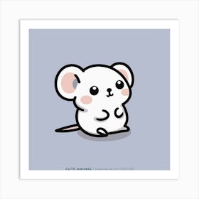 Cute Animal 12 Art Print