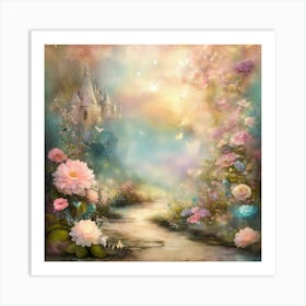 Fairytale Garden Art Print