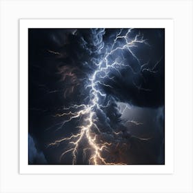 Lightning Storm 4 Art Print