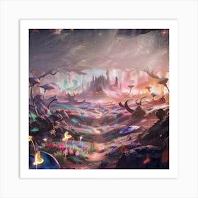 Fairytale Forest 3 Art Print