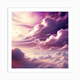 Cloudy Sky 1 Art Print