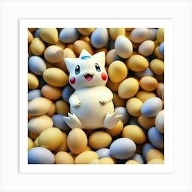 Pokemon Egg Art Print