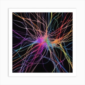 Neuron 55 Art Print