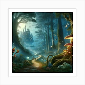 Fairytale Forest 2 Art Print