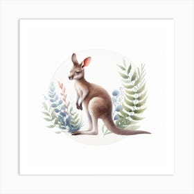 Kangaroo 3 Art Print