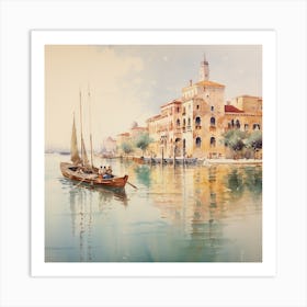 Warm Breeze: Seaside Impressionism Art Print