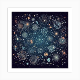 Nebula Art Print