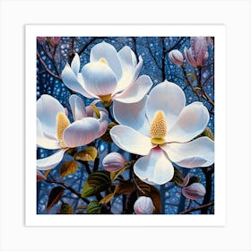 Magnolia 3 Art Print