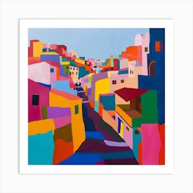 Abstract Travel Collection Lima Peru 2 Art Print