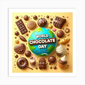 World Chocolate Day 1 Art Print