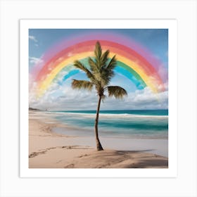 392795 In Front Of A Bird, A Rainbow Spectrum, And Dew Dr Xl 1024 V1 0 Art Print