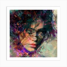 Portrait Of A Woman 5 Art Print