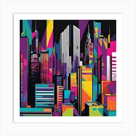 New York City Canvas Print Art Print