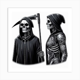 Grim Reaper 31 Art Print