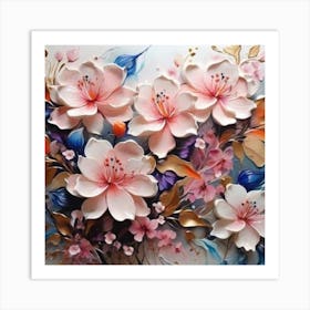 Cherry Blossoms Art Print