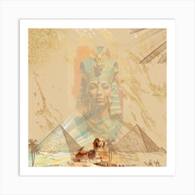 Egyptian Art Art Print