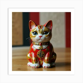 Default Lucky Cat Art 3 Art Print