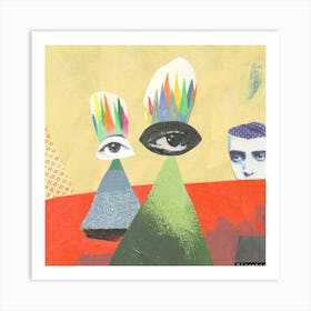 The Eyes Art Print