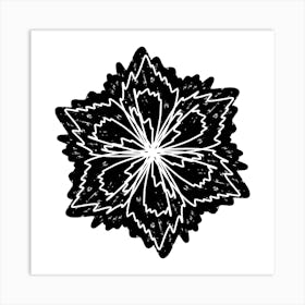 Snowflake 5 Art Print