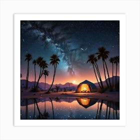 Desert Landscape Art Print (3) Art Print