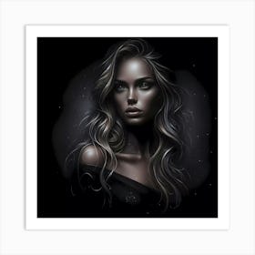 Dark Beauty 3 Art Print