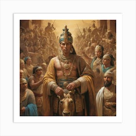 King Of Egypt Art print paintings Art Print