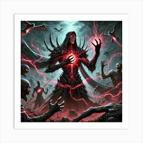 Overlord Tyrus Energy Siphon Art Print