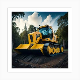 Buldozer Park (61) Art Print