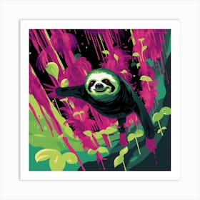 Sloth 1 Art Print