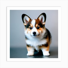 Pembrokeshire Corgi Puppy 4 Art Print