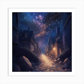 Cosmic Stars 1 Art Print