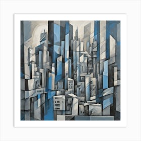 Cityscape 13 Art Print