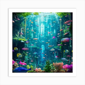 Underwater World Art Print