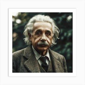 Albert Einstein Art Print