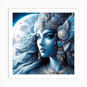 Cleopatra Portrait Artwork 185 Art Print