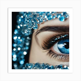 Blue Eye 1 Art Print