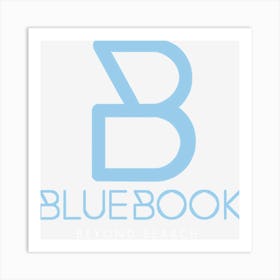 Blue Book Art Print