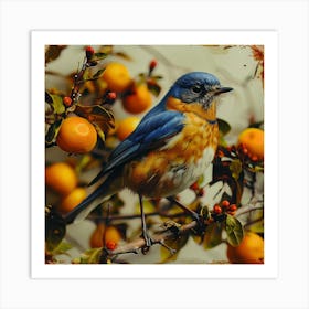 Bluebird Art Print