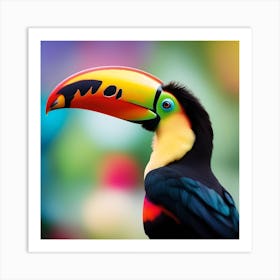 JUNGLE TOUCAN Art Print