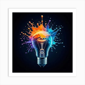 Light Bulb 5 Art Print