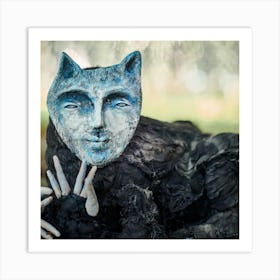 Cat'S Face Art Print