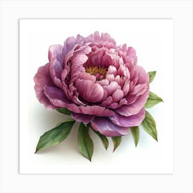 Peony Affiche