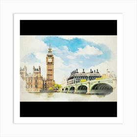 Big Ben In London Art Print