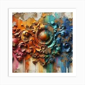 Abstract Painting 2 Art Print