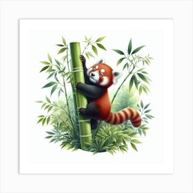 Red Panda Art Print