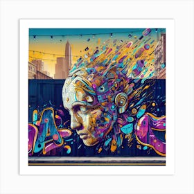 Real Face Of The Street Art Print