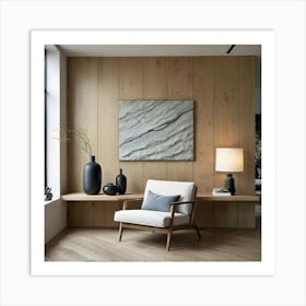 Modern Living Room 77 Art Print